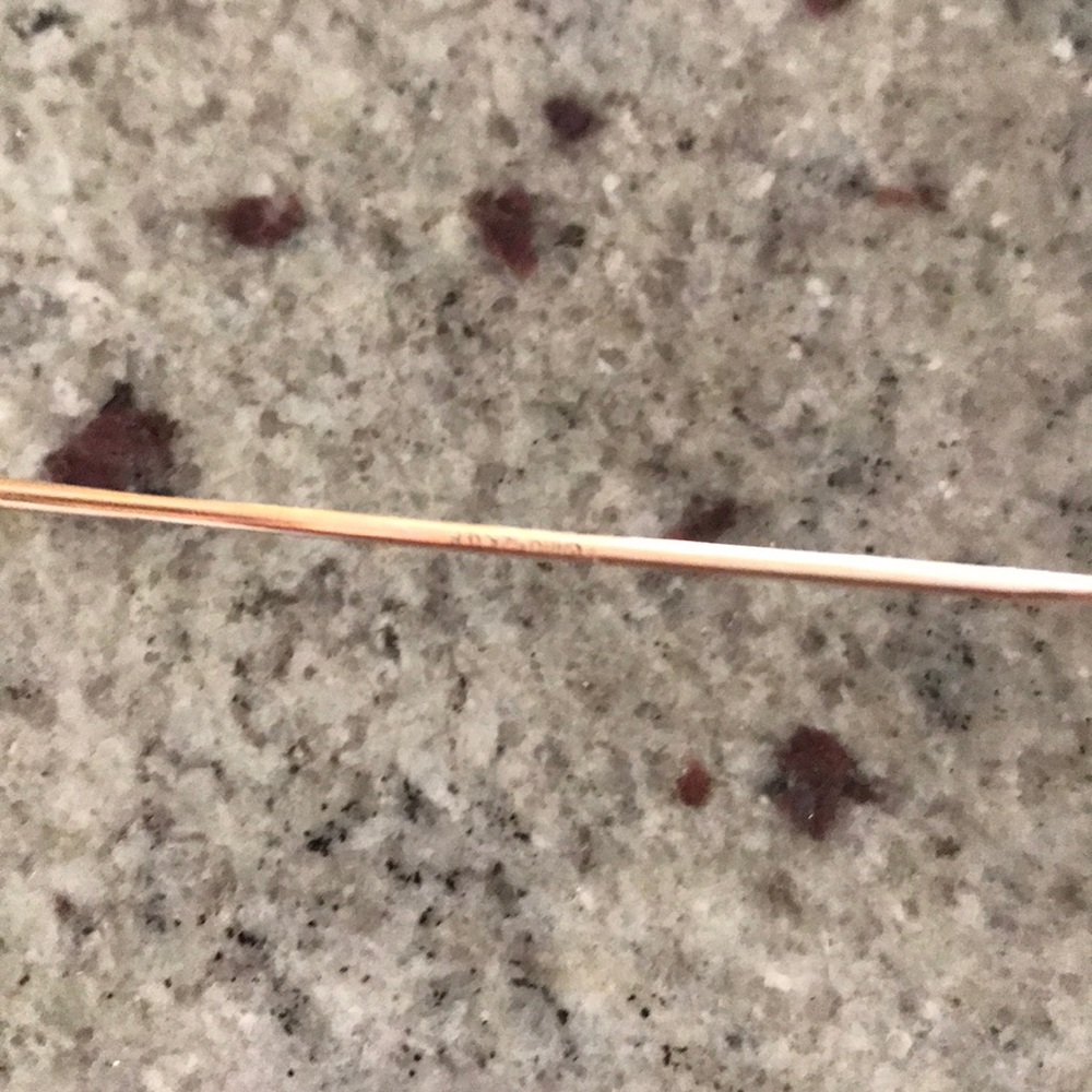 12k GOLD FILLED VTG EYE GLASS FRAMES WITH LENSE WWII ERA EXCELLENT CONDITION - Picture 6 of 7